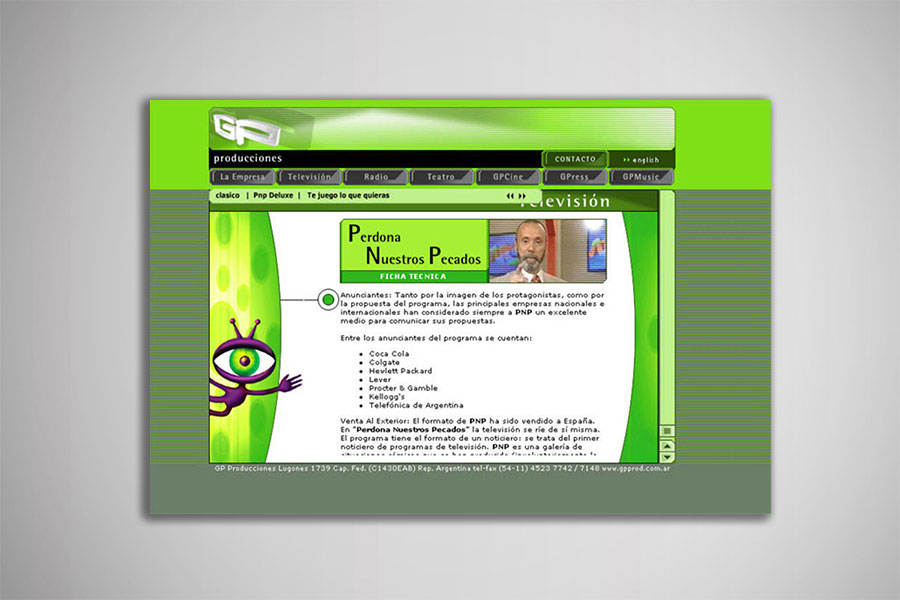 GP Producciones<span>Website</span>